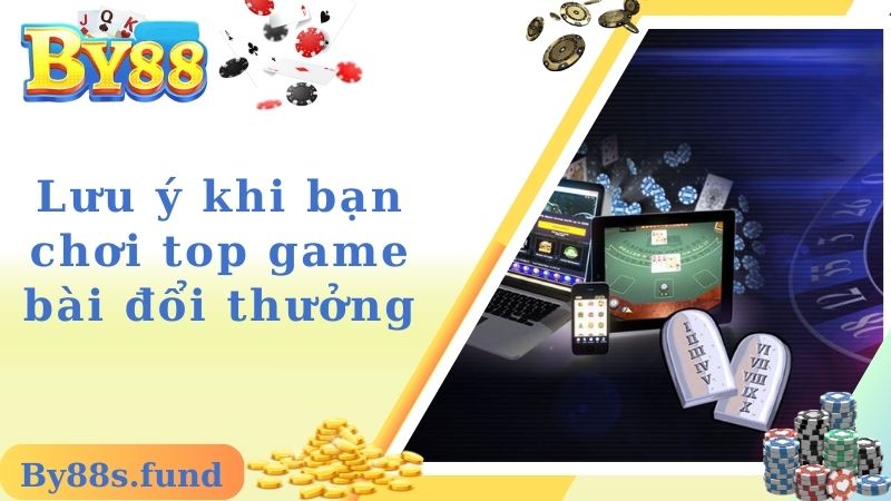 Lưu ý khi bạn chơi top game bài đổi thưởng