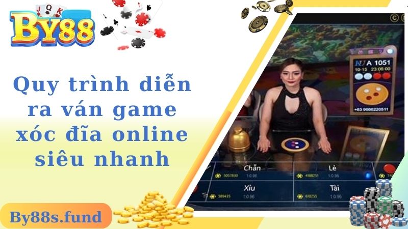 Quy trình diễn ra ván game xóc đĩa online siêu nhanh